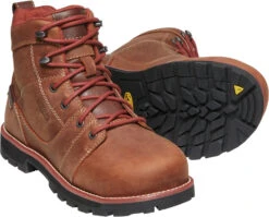 'Keen Utility' Women's 6" Seattle WP Safety Toe - Gingerbread / Black -Outfit Shop 1022085 PPS large 1024x1024@2x