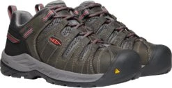 'Keen Utility' Women's Flint II EH Steel Toe - Magnet / Rose -Outfit Shop 1023232 PLA large 1024x1024@2x
