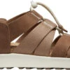 'Keen Outdoor' Women's Elle Mixed Strap Sandal - Toasted Coconut / Birch -Outfit Shop 1027280 M med 1024x1024@2x