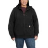 'Carhartt' Women's Clarksburg Full Zip Hoodie - Black -Outfit Shop 102788001 WF19P 1 1024x1024@2x