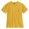 'Carhartt' Women's Lightweight Pocket T-Shirt - Dijon Heather