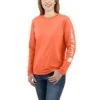 'Carhartt' Women's Workwear Logo Sleeve T-Shirt - Electric Coral 1 'Carhartt' Women's Workwear Logo Sleeve T-Shirt - Electric Coral -Outfit Shop 103401 Q48 WS23 b 1024x1024@2x