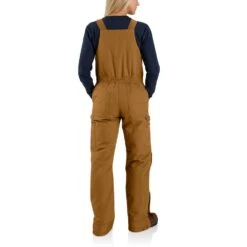 'Carhartt' Women's Loose Fit Duck Insulated Biberall - Carhartt Brown 8 'Carhartt' Women's Loose Fit Duck Insulated Biberall - Carhartt Brown -Outfit Shop 104694 BRN AVB WF22 b 1024x1024@2x