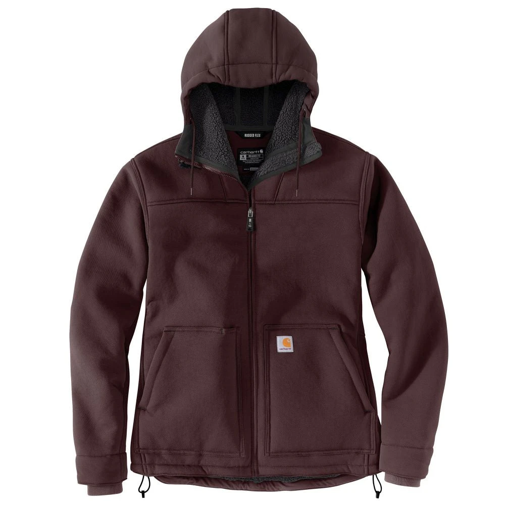 'Carhartt' Women's Super Dux Sherpa Lined Jacket - Blackberry 3 'Carhartt' Women's Super Dux Sherpa Lined Jacket - Blackberry