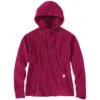'Carhartt' Women's Heavyweight Thermal Hoodie - Beet Red Heather -Outfit Shop 104967 R60 WF22 e 1024x1024@2x