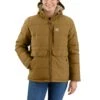 'Carhartt' Women's Montana Relaxed Fit Insulated Jacket - Oak Brown 2 'Carhartt' Women's Montana Relaxed Fit Insulated Jacket - Oak Brown -Outfit Shop 105457 B33 WF22 b 1024x1024@2x