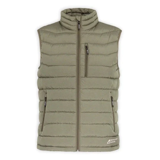 'Boulder Gear' Women's Sawyer Puffy Vest - Moss 3 'Boulder Gear' Women's Sawyer Puffy Vest - Moss