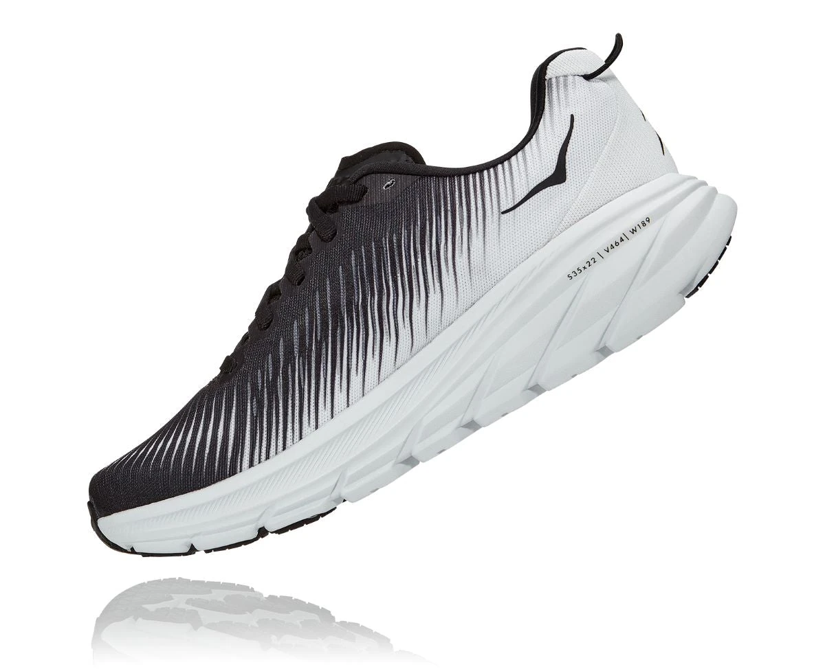 'HOKA' Women's Rincon 3 - Black / White 6 'HOKA' Women's Rincon 3 - Black / White - Image 4