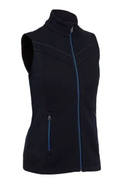 'Spyder' Women's Encore Fleece Vest - Black
