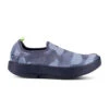 'OOFOS' Women's OOmg EeZee Low Shoe - Black / Grey Camo -Outfit Shop 5072BKGYCMO shot1 1024x1024@2x