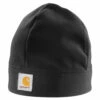 'Carhartt' Fleece Beanie - Black -Outfit Shop A207 BLK S19 1024x1024@2x