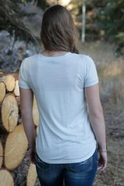 'Cruel' Women' Screen Print Tee - Heather Olive -Outfit Shop CTK7261001 2 1024x1024@2x