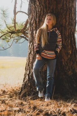 'Hooey' Women's Catalina Space Dye Hoody - Black / Serape 5 'Hooey' Women's Catalina Space Dye Hoody - Black / Serape -Outfit Shop DSC06986 1000x1500 c56b5ec5 25c6 4bff b9eb 47c67d3ec5e5 1024x1024@2x