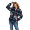'Ariat' Women's Fleece Chimayo Jacket - Chimayo Jacquard Sherpa -Outfit Shop F22 WMS WEST 10042189 front 1024x1024@2x