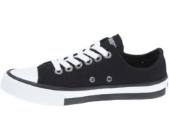 'Harley Davidson' Women's Zia Black Canvas Sneaker - Black -Outfit Shop HDW D83817 062215 F15 180 1024x1024@2x