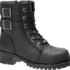'Harley Davidson' Women's Archer Steel Toe Boot - Black -Outfit Shop HDW D84464 101718 S19 022 1024x1024@2x