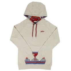 'Hooey' Women's Laramie Hoody - Cream / Aztec