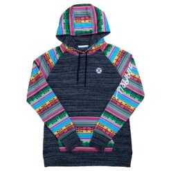 'Hooey' Women's "Salado" Hoody - Black Space Dye