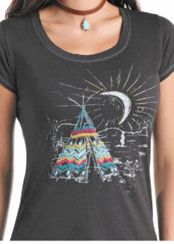 'Panhandle Slim' Teepee Scene T-shirt - Charcoal Grey 5 'Panhandle Slim' Teepee Scene T-shirt - Charcoal Grey -Outfit Shop L9T1715 A 1024x1024@2x