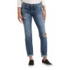 'Silver Jeans' Women's Curvy Boyfriend Mid Rise Slim Leg - Medium Wash -Outfit Shop LA23415AU333 IND 1 1024x1024@2x