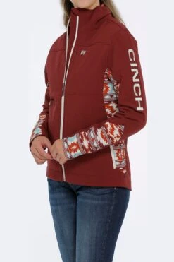 'Cinch' Women's Concealed Carry Bonded Jacket - Burgundy -Outfit Shop MAJ9857001 2 1024x1024@2x