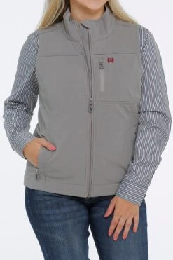 'Cinch' Women's Concealed Carry Bonded Vest - Gray -Outfit Shop MAV9882007 1 1024x1024@2x