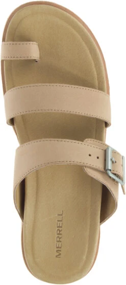 'Merrell' Women's Juno Buckle Slide - Camel -Outfit Shop MRLW J002796 042420 S21 TOP 1024x1024@2x