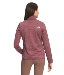 'The North Face' Women's Canyonlands 1/4 Zip Pullover - Wild Ginger Heather -Outfit Shop NF0A5GBE 7A2 back 1024x1024@2x