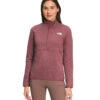 'The North Face' Women's Canyonlands 1/4 Zip Pullover - Wild Ginger Heather -Outfit Shop NF0A5GBE 7A2 hero 1024x1024@2x