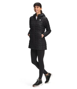'The North Face' Women's Thermoball Stowable ECO Jacket - TNF Black -Outfit Shop NF0A5GLB JK3 model34 1024x1024@2x