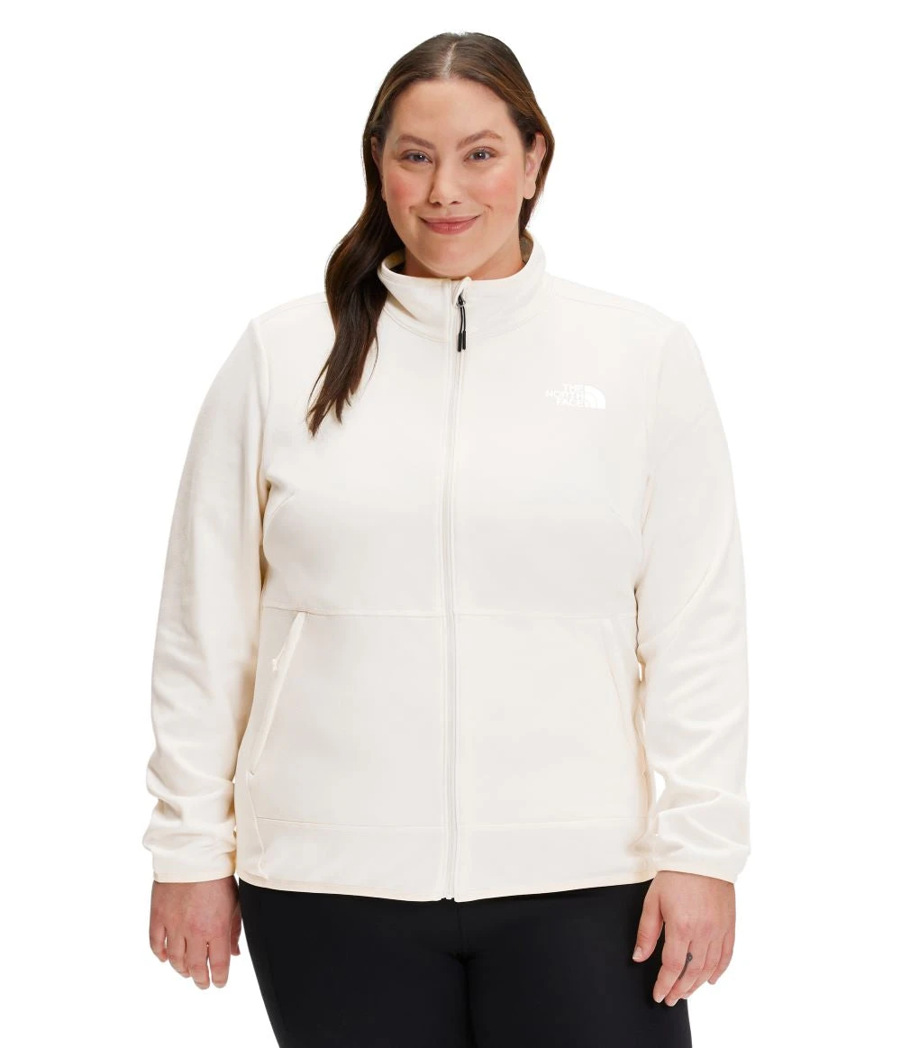 'The North Face' Women's Canyonlands Full Zip - Gardenia White Heather (ext. Sizes) 3 'The North Face' Women's Canyonlands Full Zip - Gardenia White Heather (ext. Sizes)