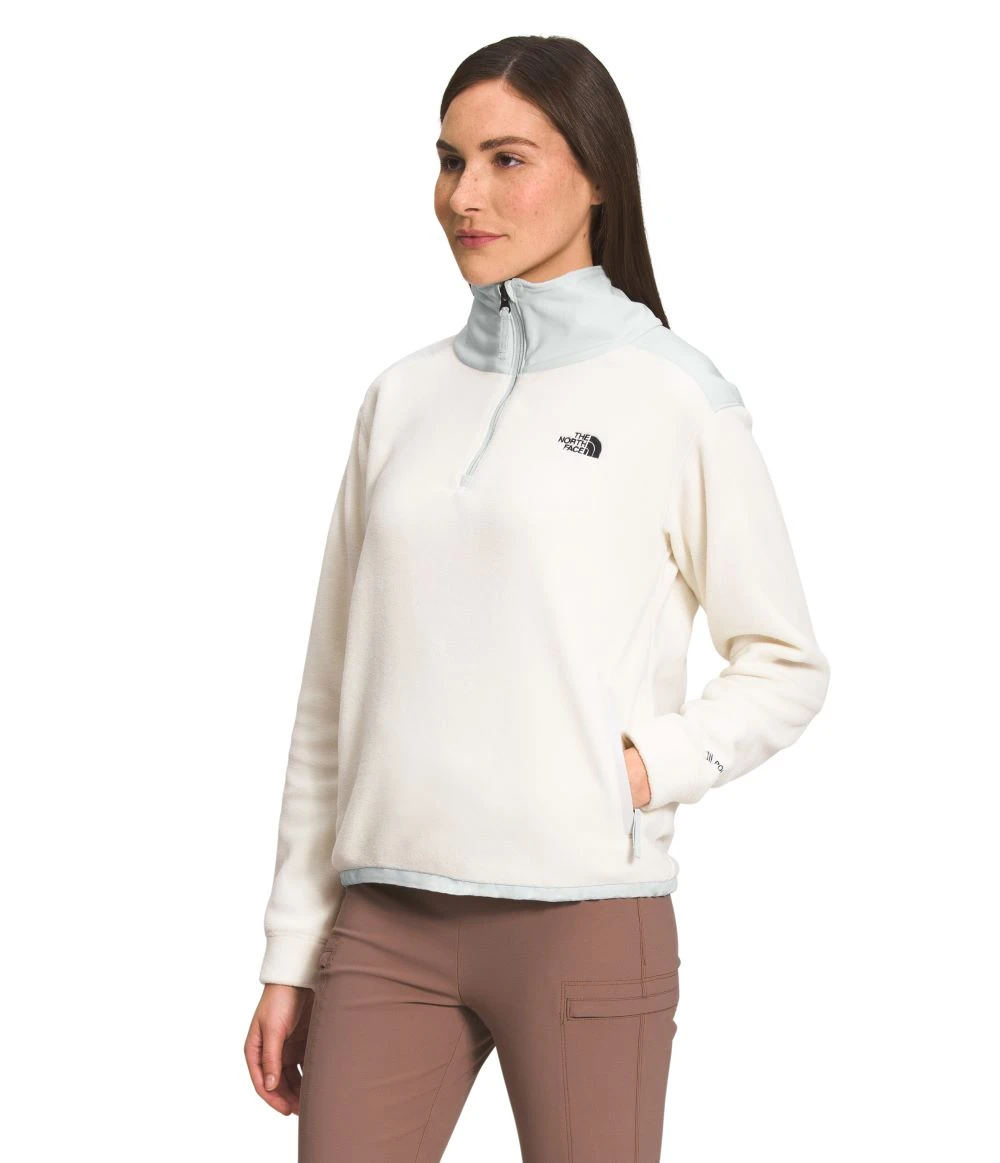 'The North Face' Women's Alpine Polartec® 200 1/4 Zip - Gardenia White 4 'The North Face' Women's Alpine Polartec® 200 1/4 Zip - Gardenia White - Image 2