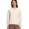 'The North Face' Women's Longs Peak Quilted Crew - Gardenia White Heather -Outfit Shop NF0A7USR 14Q hero 1024x1024@2x