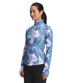 'The North Face' Women's Printed Winter Warm Essential 1/4 Zip - Lavender Fog 7 'The North Face' Women's Printed Winter Warm Essential 1/4 Zip - Lavender Fog -Outfit Shop NF0A7WVA 94K model34 1024x1024@2x