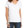 'Ariat' Women's Element Short Sleeve Tee - White 2 'Ariat' Women's Element Short Sleeve Tee - White -Outfit Shop S21 WMS WEST 10035200 5579 1024x1024@2x