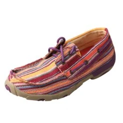 Driving Moc - Purple / Multi-Striped