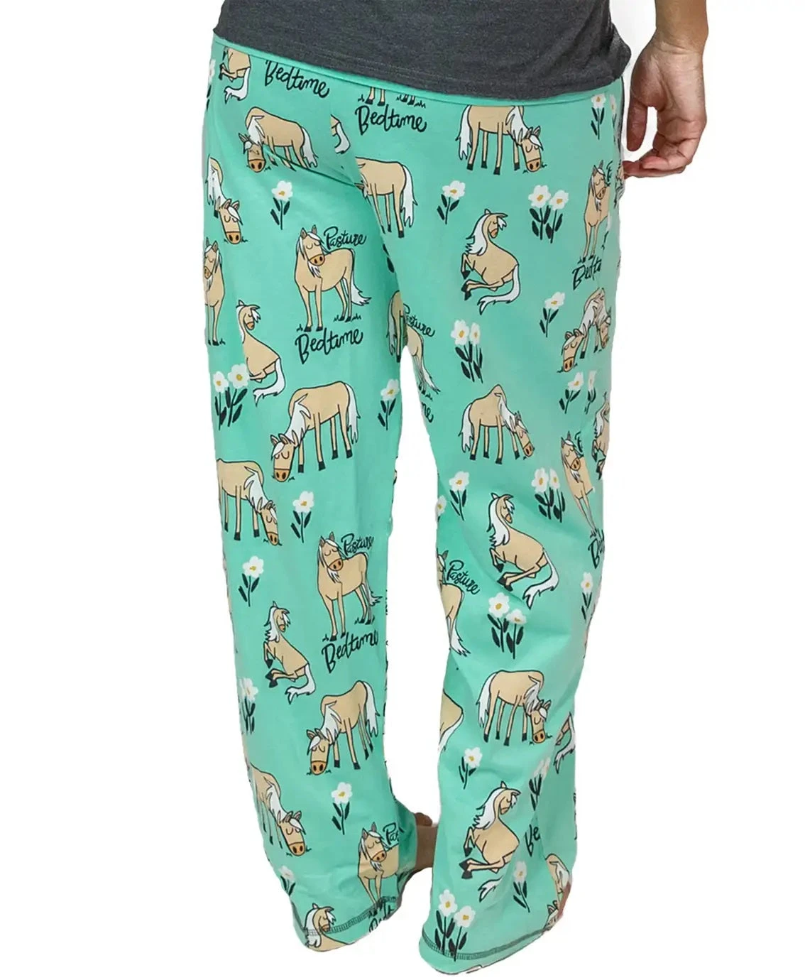 'Lazy One' Women's Pasture Bedtime PJ Pant - Teal 4 'Lazy One' Women's Pasture Bedtime PJ Pant - Teal - Image 2