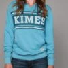 'Kimes Ranch' Women's North Star Hoodie - Light Turquoise Heather -Outfit Shop north star hoodie turquoise womens 3 1024x1024@2x