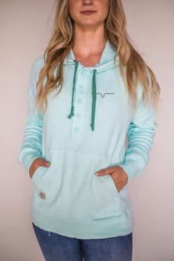 'Kimes Ranch' Women's Sunrise Hoodie - Mint