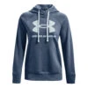 'Under Armour' Women's Rival Fleece Logo Hoodie - Purple