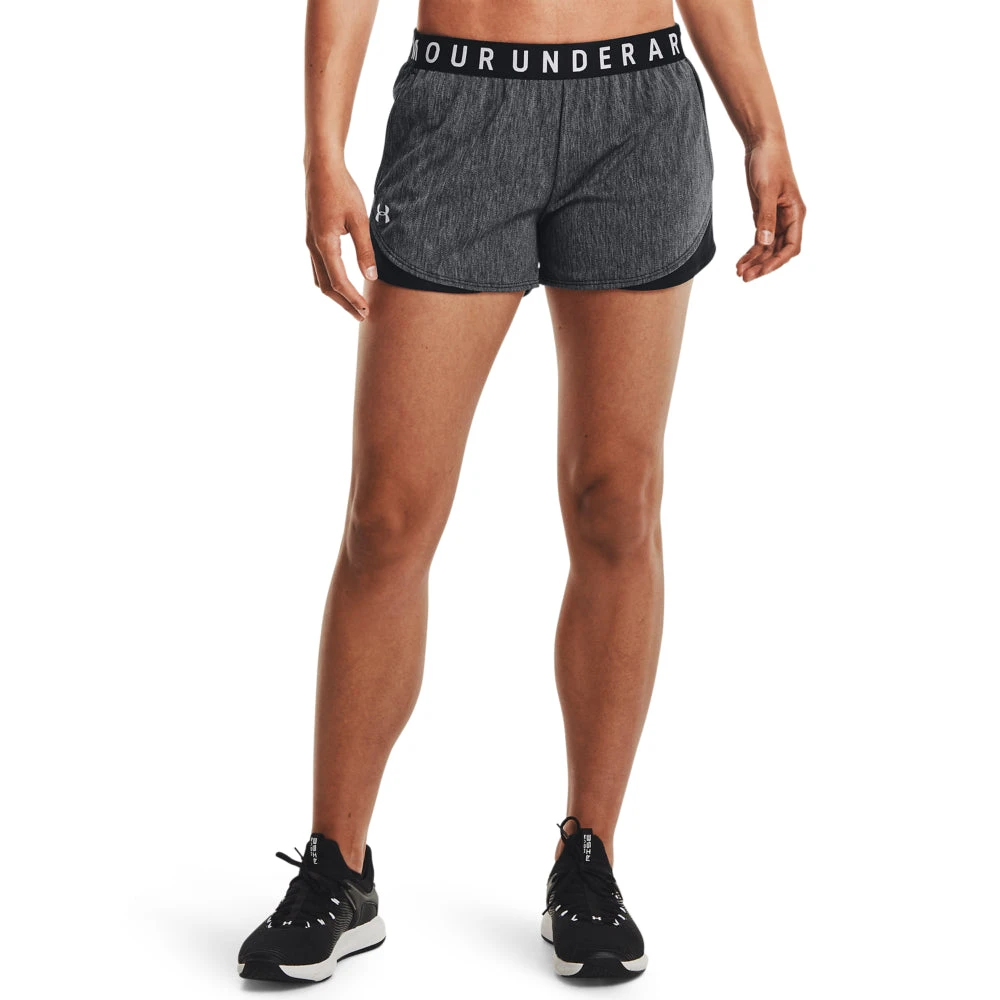 'Under Armour' Women's Play Up Twist Shorts 3.0 - Black 4 'Under Armour' Women's Play Up Twist Shorts 3.0 - Black - Image 2