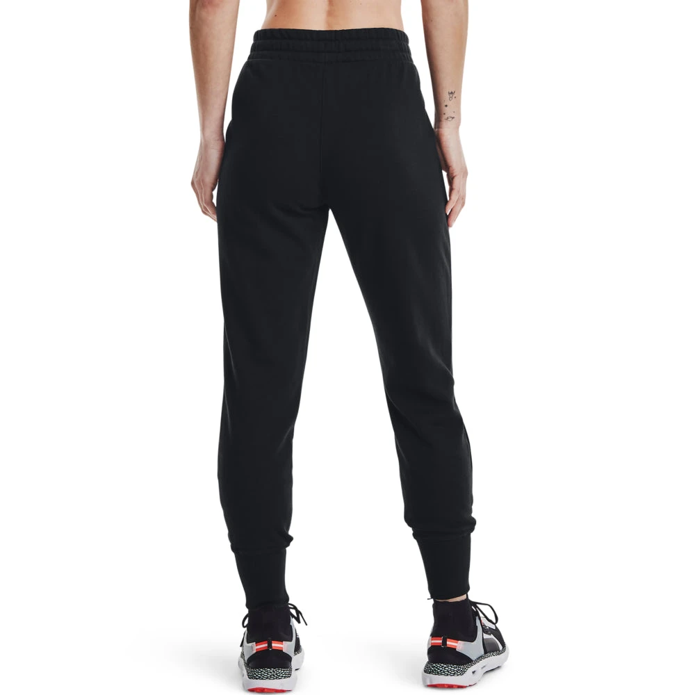 'Under Armour' Women's Armour Fleece Joggers - Black 4 'Under Armour' Women's Armour Fleece Joggers - Black - Image 2