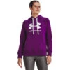 'Under Armour' Women's Rival Fleece Big Logo Foil Outline Hoodie - Rivalry -Outfit Shop s7.V5 1369421 514 FC 1024x1024@2x