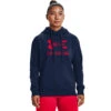 'Under Armour' Women's Freedom Rival Hoodie - Academy / Red