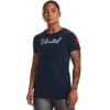 'Under Armour' Women's Freedom United T-Shirt - Academy / Red -Outfit Shop s7.V5 1370120 408 FC 1024x1024@2x