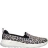 'Skechers' Women's GOwalk Joy Fiery Slip On - Leopard -Outfit Shop skechers go walk joy 124097lpd leopard 1 1024x1024@2x